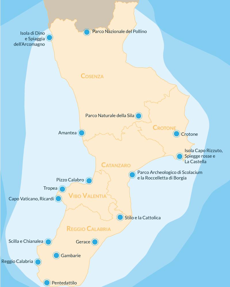 The 15 most beautiful places to visit in Calabria